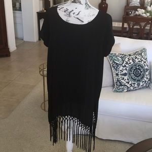 Sexy black tunic NWT